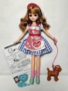 リカちゃん人形　ペットだいすきトリマー　プリンちゃんおせわセット　お散歩