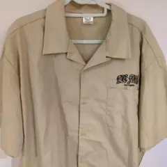 ACE FLAG 半袖シャツ ベージュ