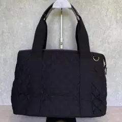【美品】MZ WALLACE キルティング トート ブラック エムジーウォレス