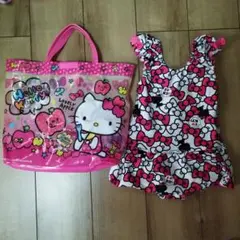 キティちゃん プールバッグ水着セット