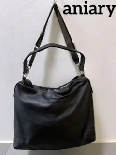 【美品・値下げ】aniary 2way ショルダーバッグ