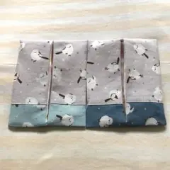 ポケットティッシュケース　普通サイズ　a39 シマエナガ