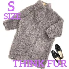 THINK FUR シンクファー Boa Tailored Coat 539