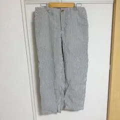 しまむら　ストライプパンツ