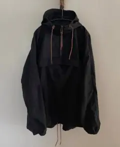 wright × krank marcello black parka