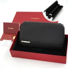 ✨新品未使用・箱証明書付き✨　Cartier 長財布　ラブコレクション　ブラック