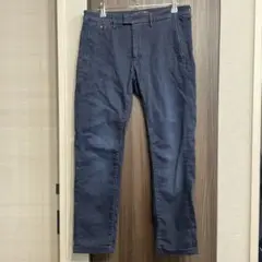 【美品】TRAMAROSSA M F ダークブルー スリムフィットデニムパンツ