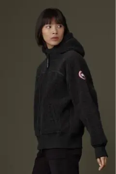 値下げ【美品】CANADA GOOSE / カナダグース フリースXS ブラック
