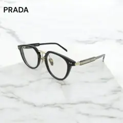 美品　PRADA ラウンド型サングラス SPR17Y グレー　めがね 美品 PRADA ラウンド型サングラス SPR17Y グレー めがね 2025年