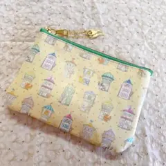 ユキエモン　22fabric ハンドメイド　ポーチ