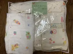 【フルセット】赤ちゃんの城　ベビー布団11点フルセット　（パステルトーイ柄）