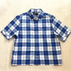 フレッドペリー　チェックシャツ　UK8 クロップド丈　Fred Perry