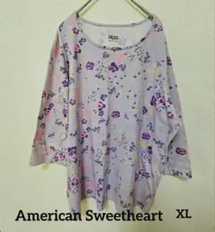 American Sweetheart 【XL】花柄トップス