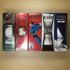 【未使用】ゴルフボール各種　5箱