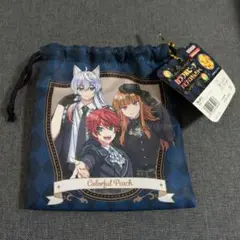 ② カラフルピーチ ハピハロ巾着 巾着 どぬく えと じゃぱぱ