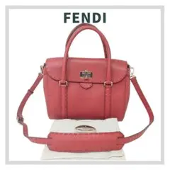 FENDI フェンディ スモールフランカ 2way ハンド ショルダーバッグ