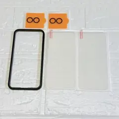 iPhone 16 Plus ガラスフィルム【2+2枚セット ガイド枠付き】