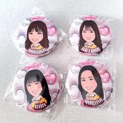 【匿名配送】東北ゴールデンエンジェルス♡ガチャ缶バッジ ４個セット