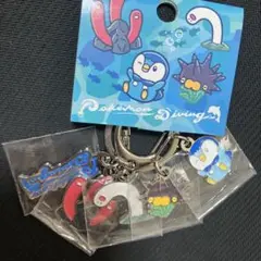 ポケモンセンター　ポケモン　ミジュマル　バチンウニ　キーホルダー　チャーム