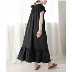 Bab　バブ　バックシャンティアードワンピース