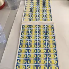葡萄ラベル　黄玉シール　３０９枚
