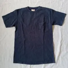 グッドウエア メンズ Tシャツ ポケット付き S ネイビー U.S.A.製