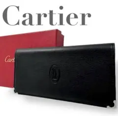 美品✨Cartier マストドゥカルティエ　インターナショナル　ウォレット