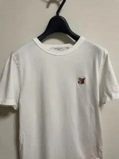 メゾンキツネ MAISONKITSUNE Tシャツ 白 サイズXS