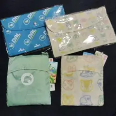 【新品・未開封】どうぶつの森 × UNIQLO エコバッグ ポーチ ４点セット