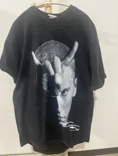 EMINEM エミネム 両面プリント ラップT ヴィンテージ加工 Tシャツ M