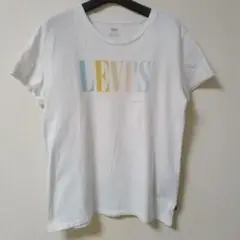 Levi's　パステルロゴTシャツ　L