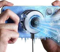 スマホ 冷却ファン スマホクーラー ペルチェ素子 磁気式 散熱器 急速冷却 小型