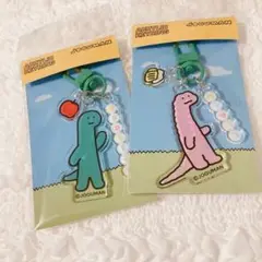 JOGUMAN ジョグマン　ブラキオ　ディプロ　LINE アクリルキーリング