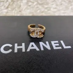 シャネル CHANEL ココマーク ストーン 指輪 リング
