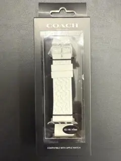 新品coachアップルウォッチ 交換 ベルト ULTRA 44、45、46mm