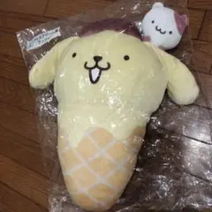 サンリオ当たりくじポムポムプリンアイスクリーム風クッション