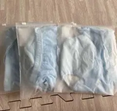 水色メッシュパンツ 3枚セット　トイレトレニングパンツ　80-100cm