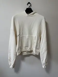 美品 CDL TOKYO シーディーエル STATEMENT HOODIE ロゴプリント パーカー フーディー スウェット 裏毛 L オフホワイト メンズ レディース 古着 中古 美品 CDL TOKYO シーディーエル STATEMENT HOODIE ロゴプリント