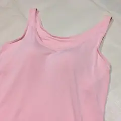 ユニクロ　エアリズムブラタンクトップ　Sサイズ　サーモンピンク