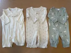 ベビー服3点セット　50〜60㎝