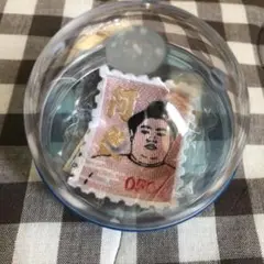大相撲ガチャ　切手風刺繍ワッペン　阿炎 新品未開封