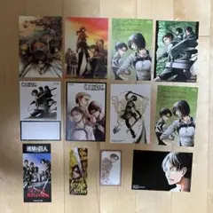 進撃の巨人 特典 12点セット