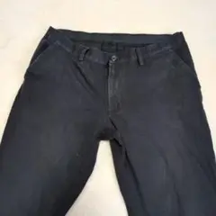 adidas 黒 チノパン LL