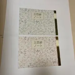 お値下げ【未使用】夏目漱石　三四郎 ノート 朝日新聞 100年記念　2冊セット