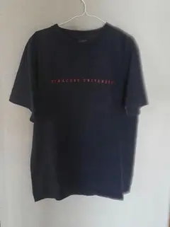 SYRACUSE UNIVERSITY Tシャツ Mサイズ ネイビー