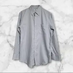 UNIQLOユニクロ グレー 長袖シャツ M