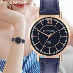 a新品☆安心のメルカリ便☆腕時計☆クォーツ☆レディース ☆ ゴールド ×ブルー€