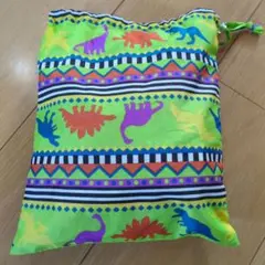 ZAZZY ZAPS 恐竜 ポーチ付き レインコート 110センチ
