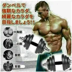 【限定】ダンベル 鉄アレイアジャスタブル 20kg ダンベル ホームジム 筋トレ
