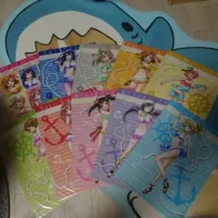キャラクタークリアファイル 25枚セット　五